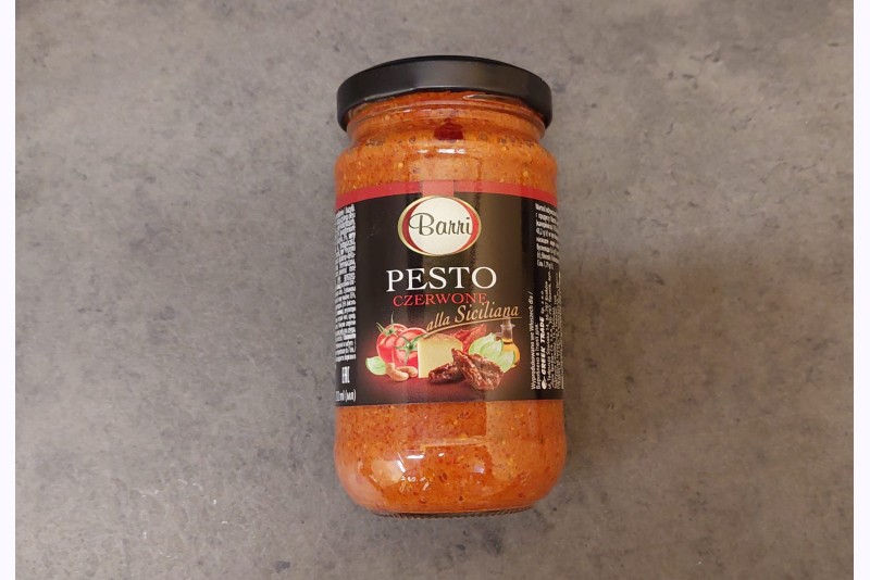 Pesto sarkans 190g
